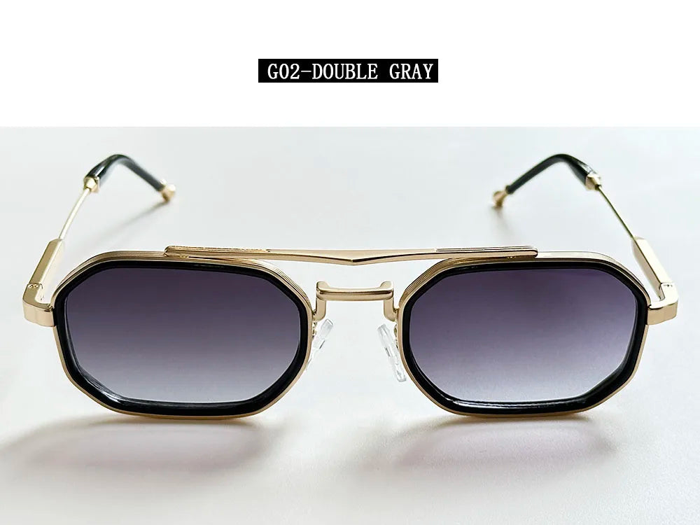 2026 Square Sunglass Men Vintage Fashion Glasses Steampunk Sunglasses Women Trendy Gafas De Sol Hombre Luxe Lunette Soleil Femme