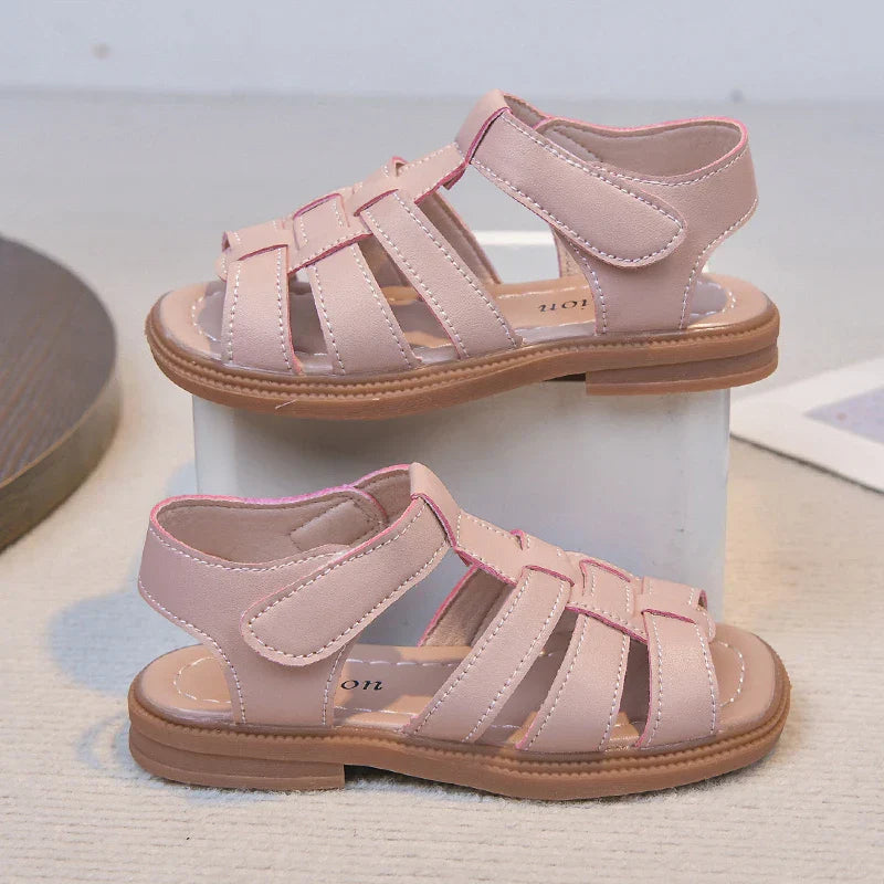 2026 Summer New Kids Sandals for Boys Girls Unisex Fashion Open Toes Candy Colors Children Beach Shoes Anti-skid Breathable Hot