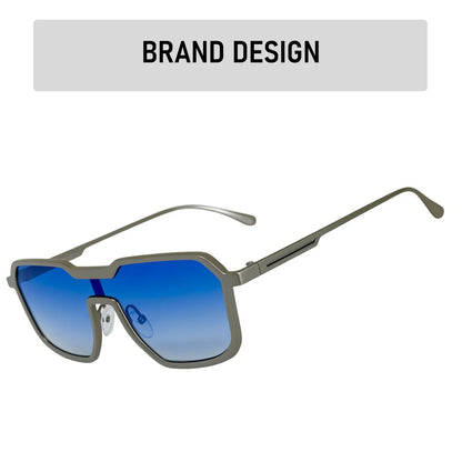 UV400 Protection Sunglass Men Luxury Steampunk Sunglasses Women Trendy One Pieces Fashion Glasses Gafas De Sol Hombre Zonnebril
