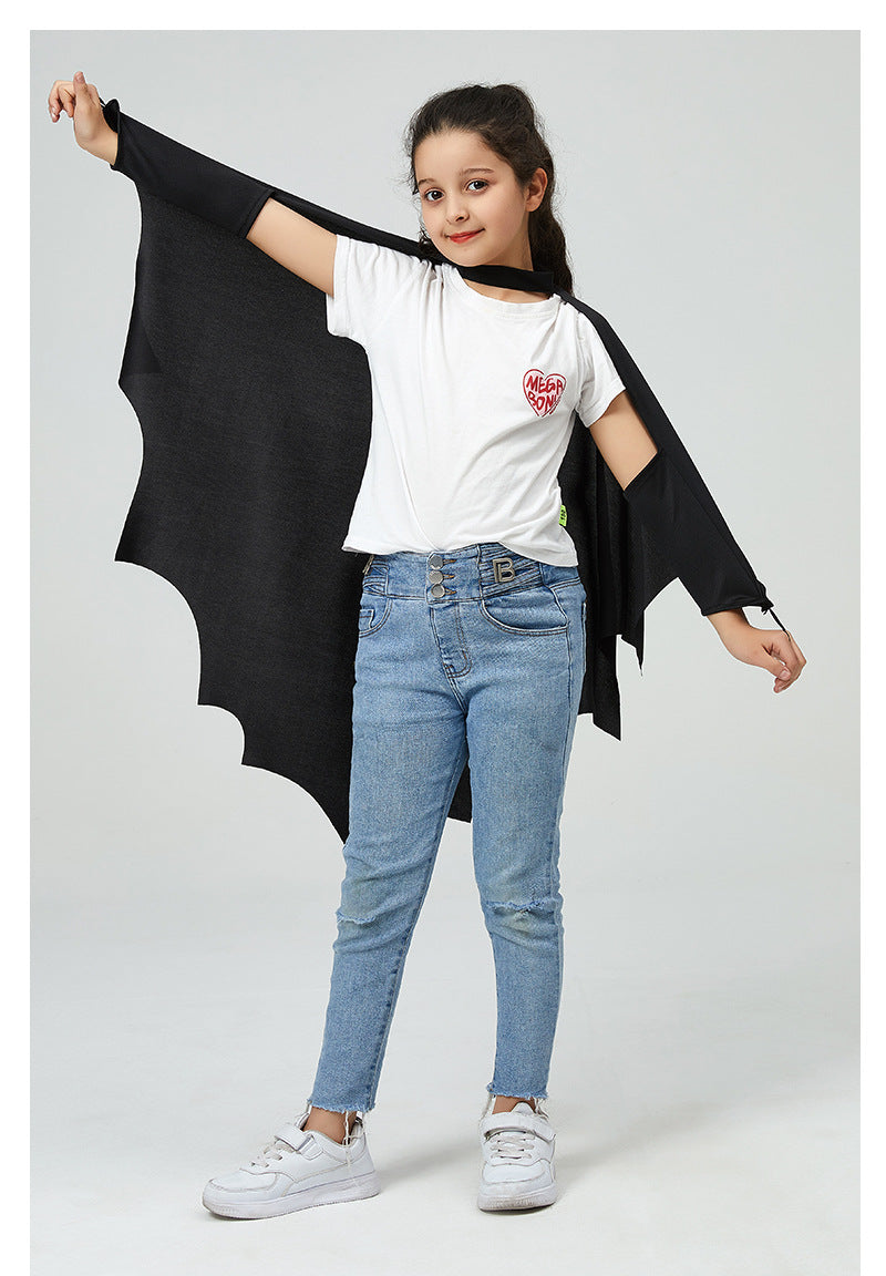 1set/lot cosplay bat costumes girl boy halloween party costumes