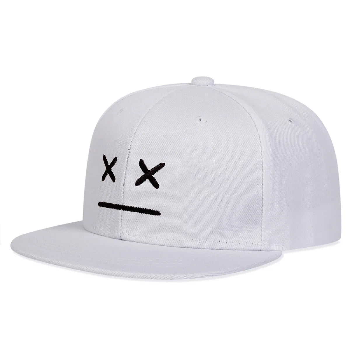 Unisex Personality Ghost Expression Embroidery Hip-hop Hats Outdoor Adjustable Casual Baseball Caps Sunscreen Hat