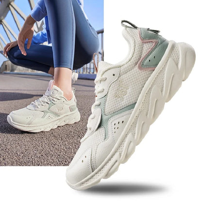 Women Running Sport Shoes Lightweight Non-Slip Shock-absorption Breathable Mesh Girl Sneaker Female 682232212