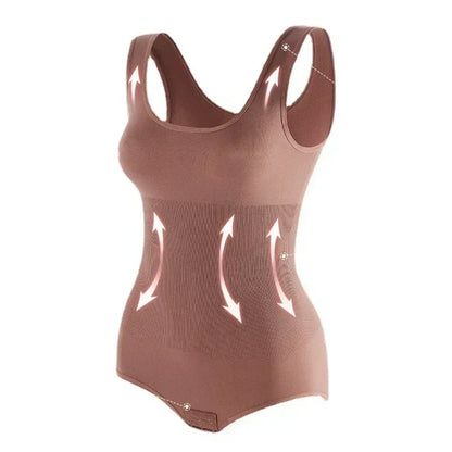 1/2PCS Bodysuit Women Slimming Shapewear Corset Reducing Body Shaper Modeling Underwear Tummy Control Panties Briefs 35-110kg