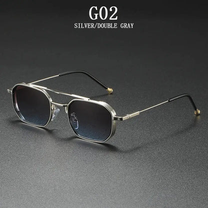 2025 Square Sunglasses Women Trendy Vintage Steampunk Sunglass Men Luxe Fashion Glasses Gafas De Sol Hombre Lunette Soleil Femme