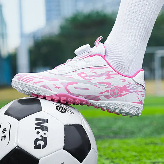 New Men Kids Soccer Shoes Football Boots Ultralight Match Grass Boys Professional Cleats Non-Slip Training Shoes Drop Shipping