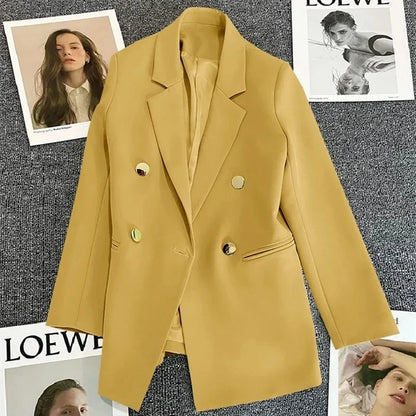 2026 Spring Autumn New Women's Jacket Chic Elegant Casual Sports Female Suit Coat Korean Fashion Jacket Women Blazers Outerwear
