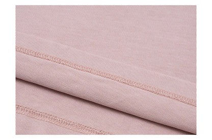 2026 Summer New Super Loose Heavyweight 320gsm 100% Cotton Washed Vintage T-shirts Men Plus Size Logo Embroidery Tops