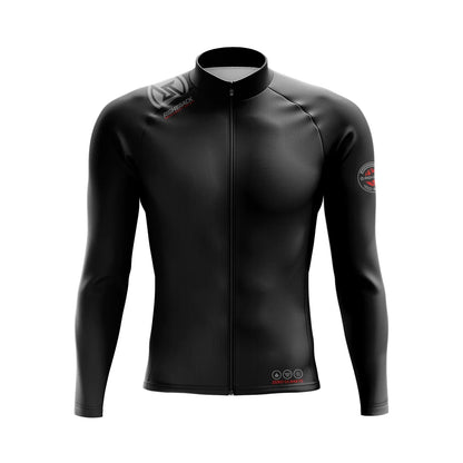 New Mans Winter Cycling Jersey Colorful Thermal Fleece Long Sleeve Jackets Road Bike RightTrack Sports Apparel