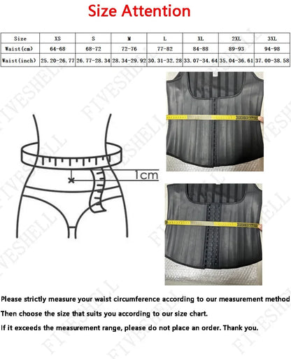 Women Latex Waist Trainer Women Binders Shapers Modeling Strap Corset Colombian Girdles Body Shapewear Faja Shape Sport Vest