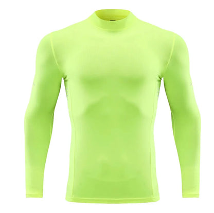 Men Children Long Sleeve Running Slim Tops Tees Sportswear Gym Fitness Compression T-shirt Outdoor Football Jersey Jogging Tight