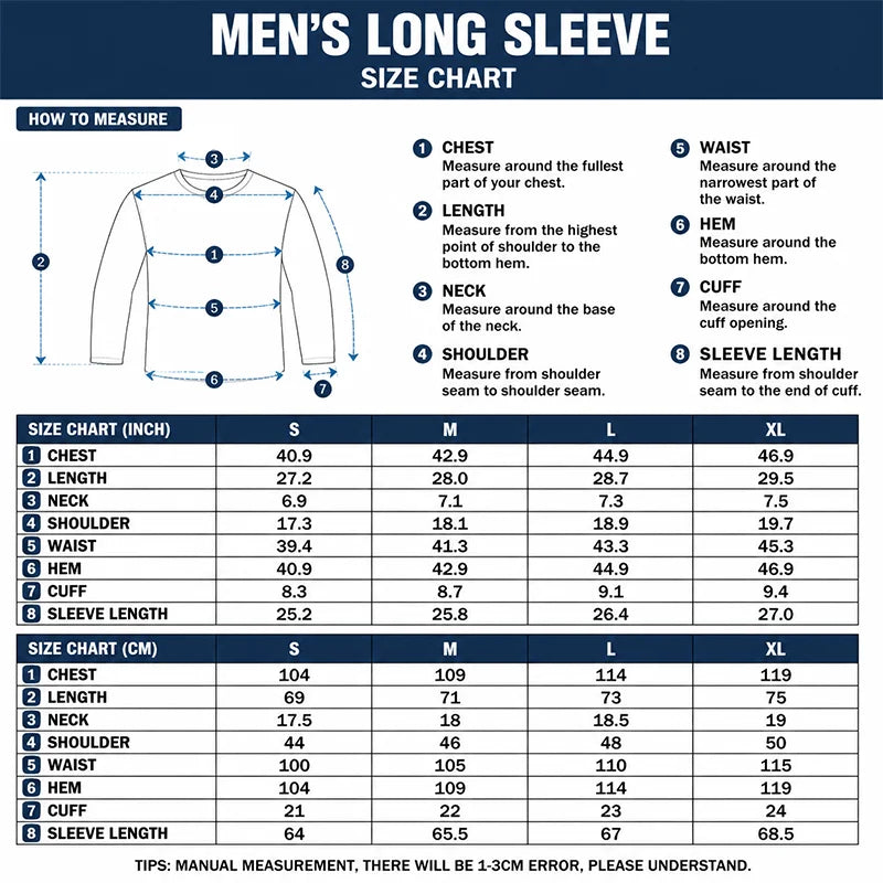 Y2K Pure Cotton Design Letters Fashion American Long Sleeve Retro High Street Hip-Hop Rock Street Men's Tops Casual Long Sleeve