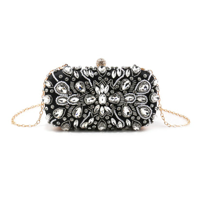 Women Clutch Bag Rhinestone Wedding Clutch Purse Luxury Women's Party Purse and Handbags Wallets Elegant Shoulder Bag