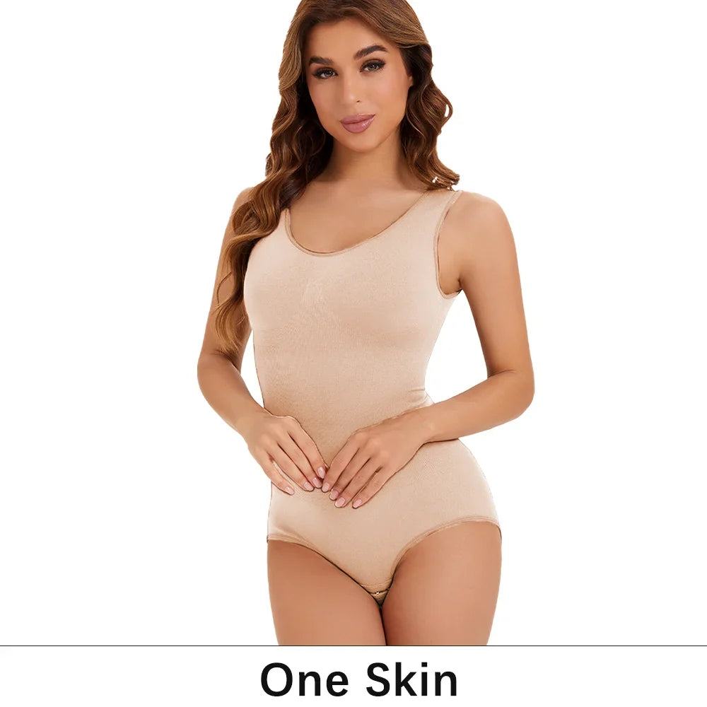 Women Slimming Bodysuit Black Brown Color Shapewear Corset Reducing Body Shaper Underwear Tummy Control Panties Briefs