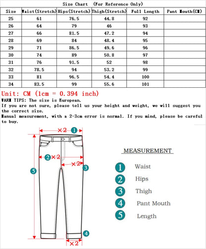 2024 Sexy Women Blue Slim Skinny Denim Jeans High Waist Elastic Mom Jeans Stretch Washed Pencil Pants Streetwear Tight Trousers