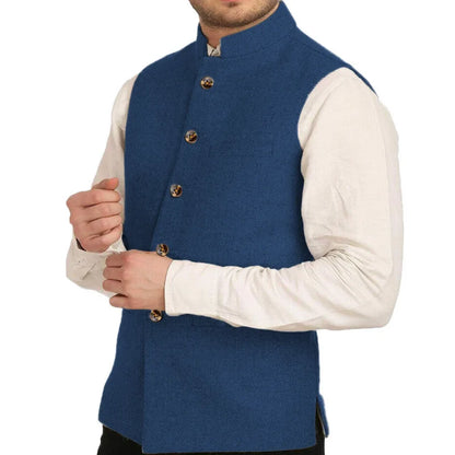 Men Vest Silver Herringbone Solid Color Waistcoat For Wedding Business Banquet Work Formal Daily Casual Men Suit Vest