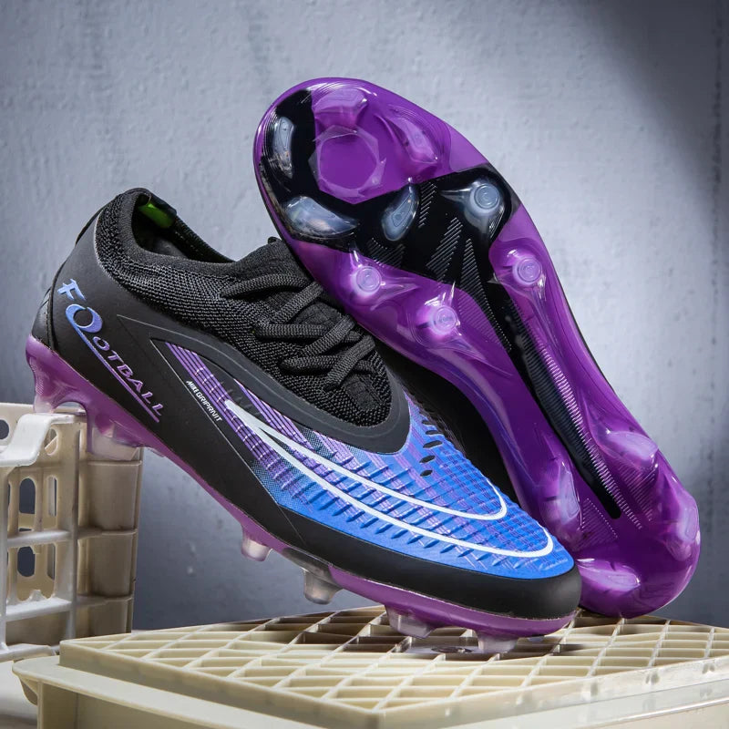 New Professional Men Soccer Shoes Ankle Boys Sneakers Non-Slip Football Boots Match Comfortable Sports Shoes TF/FG Unisex