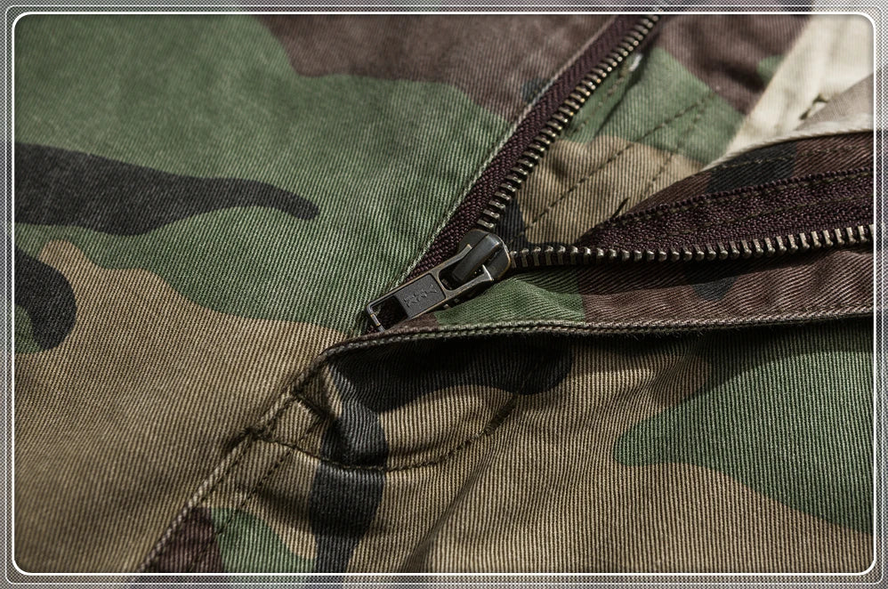 Fashion High Quality Camo Tactical Cargo Pants American Streetwear Casual Trousers Men Clothing Japanese Harajuku Joggers Male