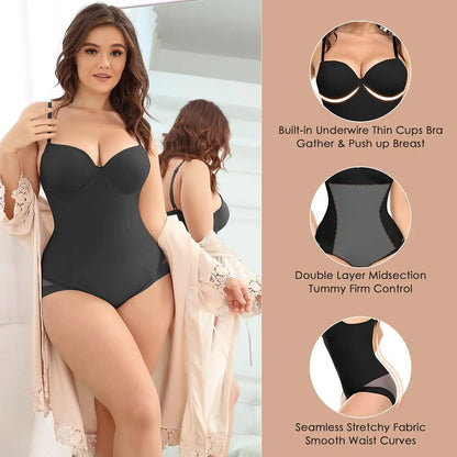 Bra Shapewear Bodysuit Women Butt Lifter Waist Trainer Corset Modeling Strap Reductive Girdles Slimming Underwear Body Shaper