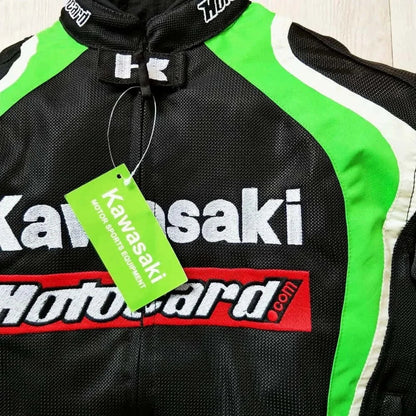 Off-Road Motorcycle Riding Suit Racing Jacket with Mesh Breathable and Anti-Fall Summer Riding