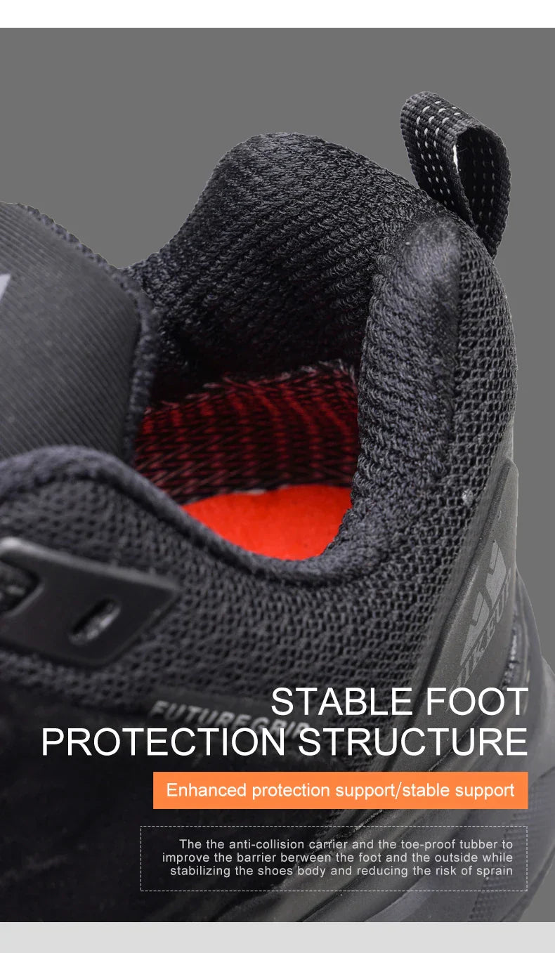 Latest Men's Hiking Shoes Wear-resistant Non-slip Outdoor Sneaker Rock Climbing Trekking Hunting Men Sports Suede Leather