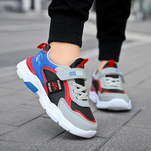 Children Running Shoes Boys Basketball Sneakers Kids Shoes Outdoor Comfortable Sports Tennis Shoes