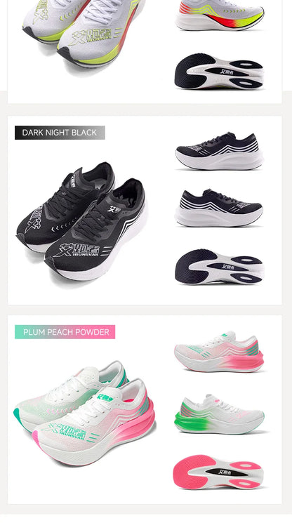Marathon Racing Carbon Plate Men's Running Shoes Ultra Light Shock Absorption Training Women's Sports Shoes
