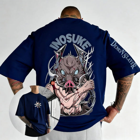 Demon Slayer Anime Mens T Shirt Cotton Women Short Sleeve Tee Summer Graphic Print Streetwear Casual Top New Summer Fashion Y2k