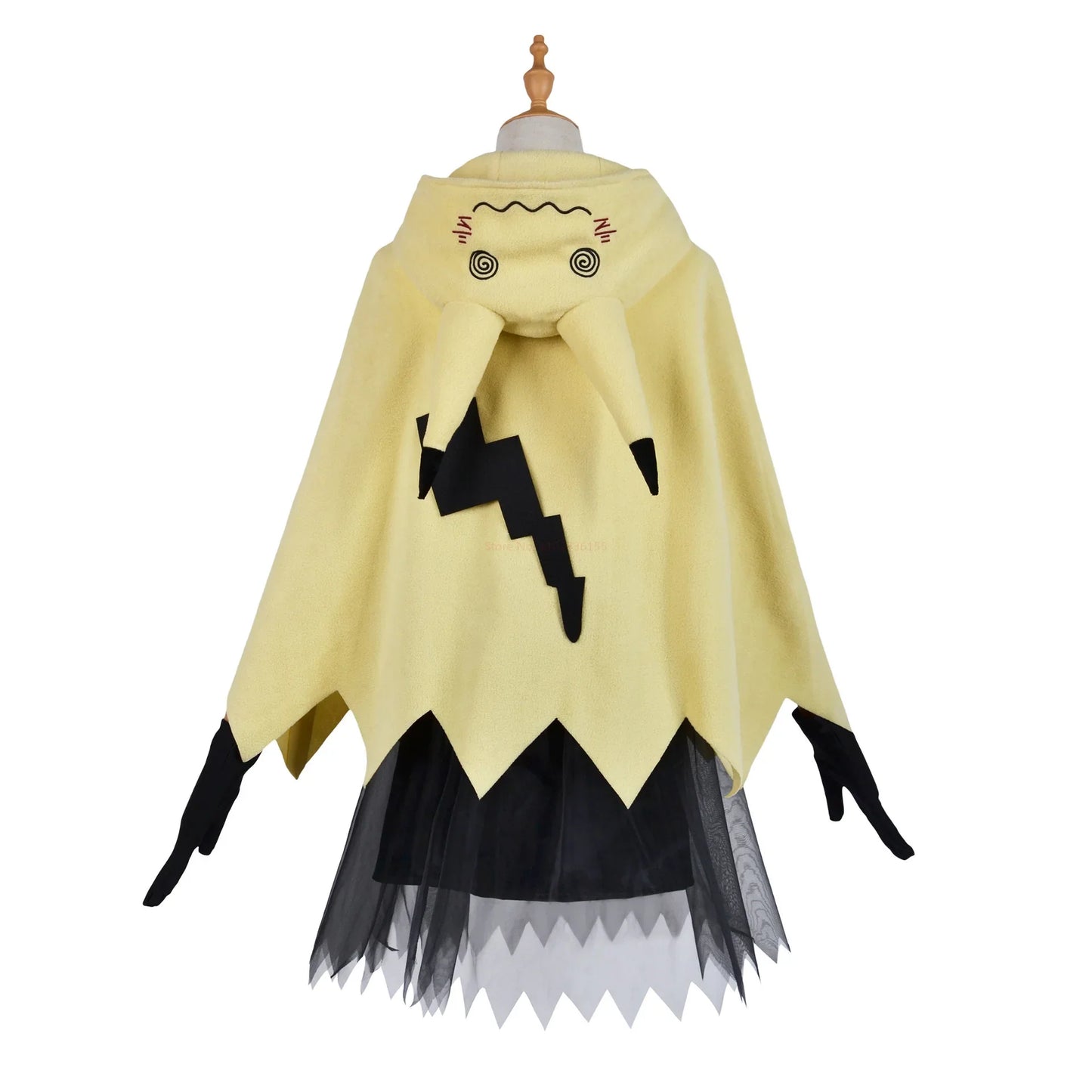 Mimikyu Cosplay Costume Anime Women Dress Up Clothes Halloween Comic-con Carnival Clothing Outfit Party Coser Props Adult Gift