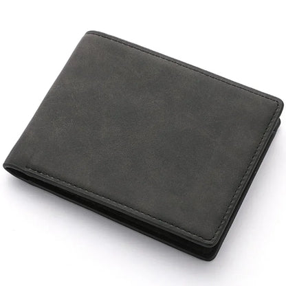 Portefeuille Homme Cuir Porte-billets Mince Rétro Cuir de vachette Porte-cartes/ID Inserts Porte-monnaie Luxe Affaires Portefeuille Pliable