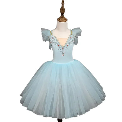 Girl Ballet Dress Tutu Outfit Vestidos Princess Dance Costumes Kids Clothes Summer Girls Dresses Ballet Leotards Children's Day