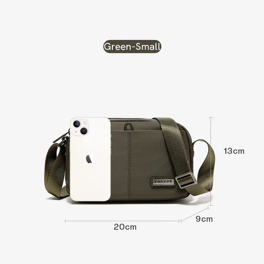 Crossbody Bag for Women 2025 Fashion Waterproof Shoulder Bag High Quality New Small Canvas Sports Messenger Bag 2961-11
