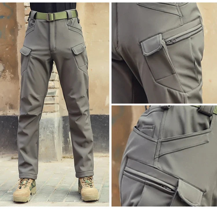 Men's Trousers Tactical Climbing Cycling Sport Winter Camp Hiking Fish Hunting Trekking Waterproof Combat Casual Pants