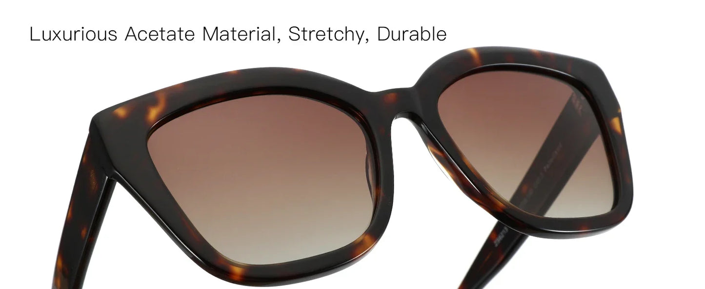 2026 Fashion Butterfly Polarized Sunglasses Women Uv400 Protection Shade High-quality Acetate Ladies Sun Glasses ZS6213