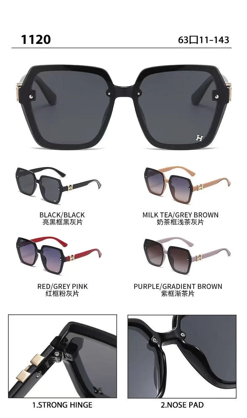 Polygon High Quality Sun Glasses Women New 2025 Fashion UV400 Anti UV400 Driving Vintage Girls Sunglasses Lentes De Sol Mujer