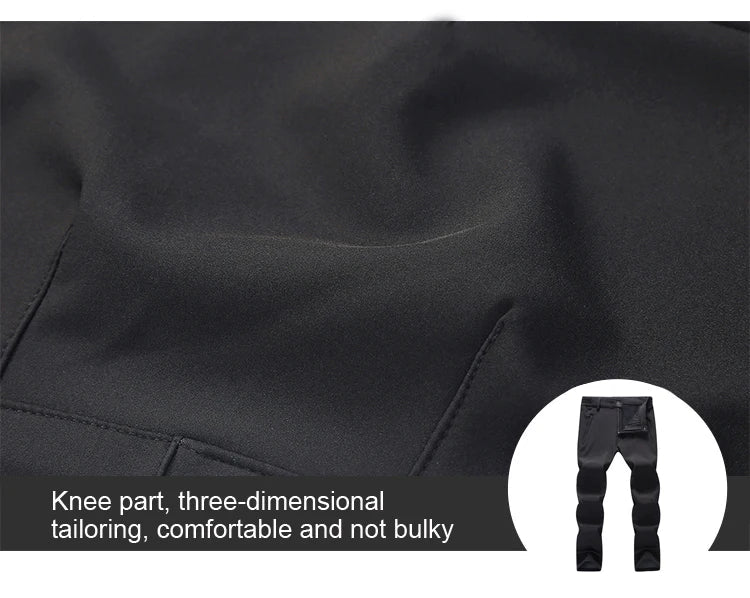 Winter Slim Men Outdoor Camping Pants Hiking Trousers Women Travel Thickening Warmth Retention Trekking Ride Sportswear