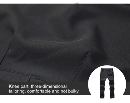 Winter Slim Men Outdoor Camping Pants Hiking Trousers Women Travel Thickening Warmth Retention Trekking Ride Sportswear