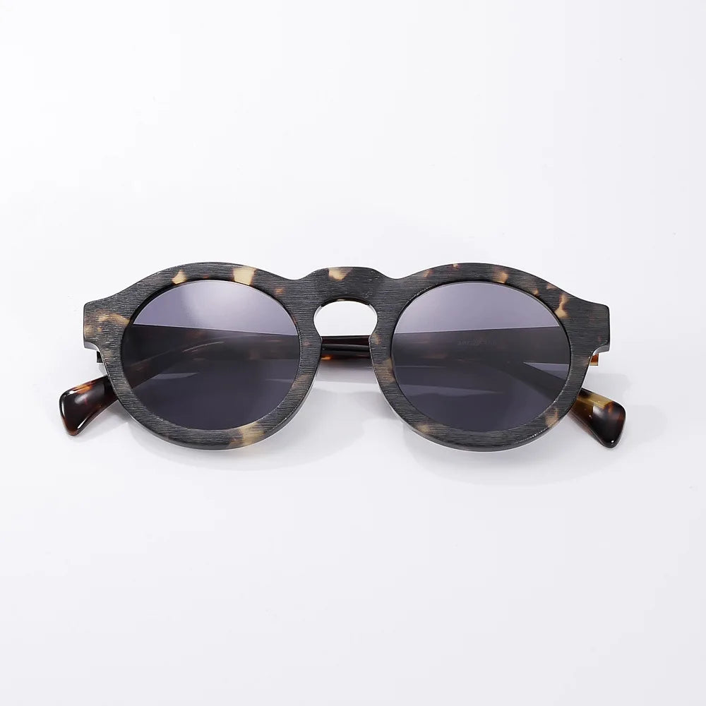 New Fashion Handmade Acetate Men Sunglasses Women Personality Designer Eyeglasses Outdoor Driving Trip Sun Protection UV400