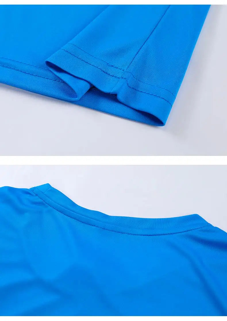 High Quality Spandex Men Women Kids Running Long Sleeve T-Shirt Quick Dry Gym Fitness Shirt Training Exercise Clothes Sports Top