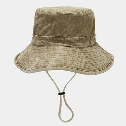 2023 Four Seasons Cotton Solid Bucket Hat Fisherman Hat Outdoor Travel Sun Cap for Men and Women 191