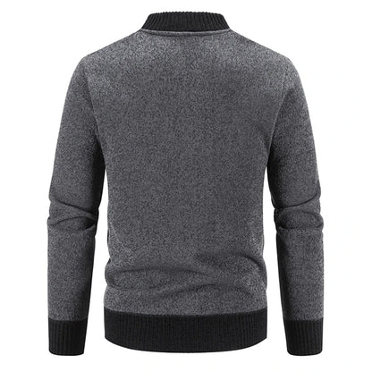 Autumn Winter New Knit Sweater Jackets Men's Korean Baseball Jumper Cold Blouse Streetwear Y2K Sweatshirts Male Trench Coat