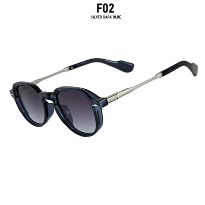 Fashion Sunglass Men Vintage Retro Sunglasses Women 2026 Oval Luxury Glasses Vacation Gafas De Sol Hombre Lunette Soleil Femme