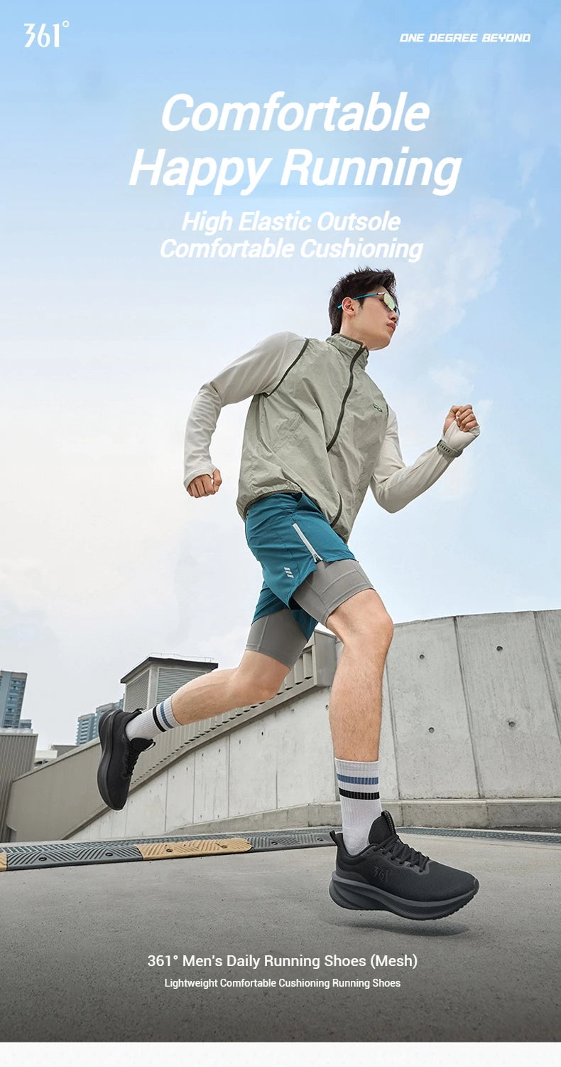 5.0 Running Shoes Lightweight Wear Resistant Shock Absorb Breathable Soft Soled Male Sneakers 672542210F