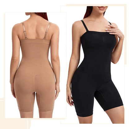 Women Strapless Shapewear Bodysuits Tummy Control Butt Lifter Body Shaper Waist Trainer Instantly Sculpt Your Body