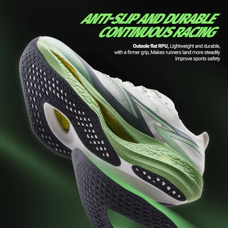 Flame 4.5 Men's Running Shoes Carbon Plate Breathable Stable Rebound Grippy Durable Marathon Male Sneakers 672532221