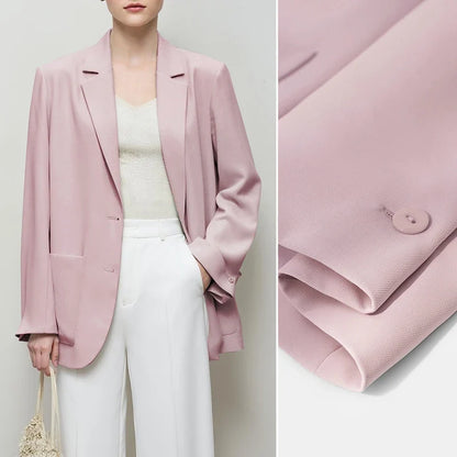 Women's Coat Autumn And Autumn Turned-over Collar Anti-ultraviolet Cool Jacket Casual Commuting Women's Blazers 12621078