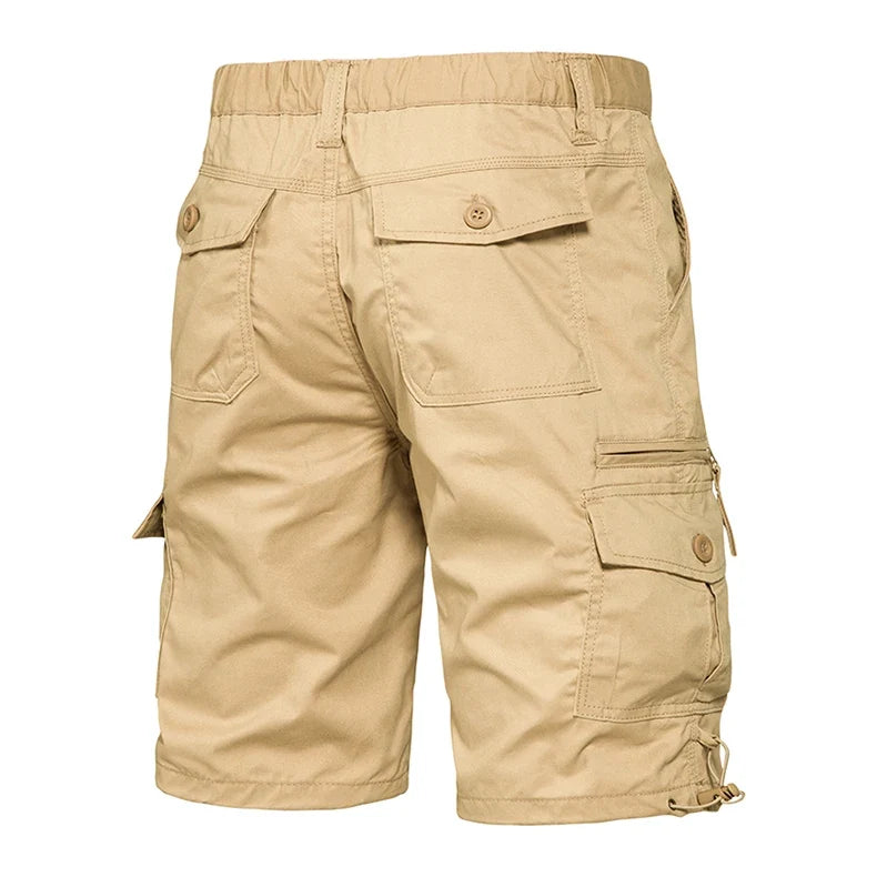 Summer Shorts Men Cargo Shorts Camouflage Cotton Bermuda Shorts Gym Swimming Large Size 5XL Tactical Knee Half Pants