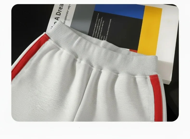 2026 Spring New Style Children's Long Sleeve Clothing Sets Boys Casual Tracksuit Kids O Neck Hoodies and Long Pant Two Piece