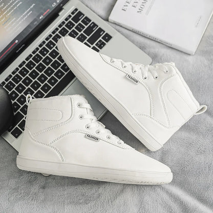 New Winter Booties Outdoor Waterproof Barefoot Boots For Men Ankle Boots Plush Warm Snow Shoes Non-slip Casual Sneakers Big Size