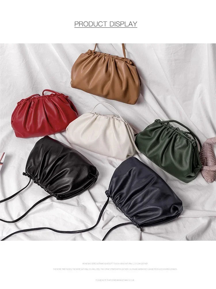 Designer Soft Pu Leather Women Shoulder Bag High Quality Small Crossbody Bags for Women Fashion Female Handbags Messenger Bags