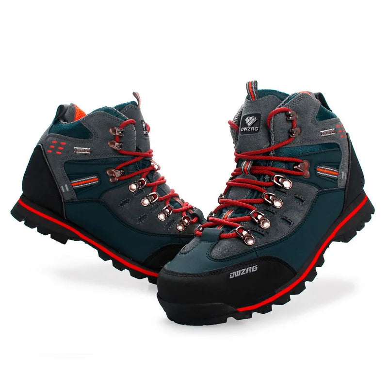 2026 High Gang Outdoor Hiking Shoes Men Winter Mountain Climbing Trekking Boots Top Quality Outdoor Fashion Casual Snow Boots